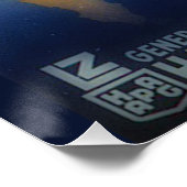 Vintage travel - Graf Zeppelin Poster (Ecke)