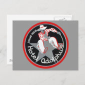 Vintage Travel, Hotel Adolphus in Dallas, Texas Postkarte (Vorne/Hinten)