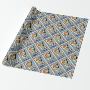 Vintage Travel Italien Geschenkpapier