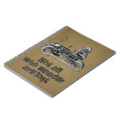 Vintage Travel Journal Notizblock (Linke Seite)