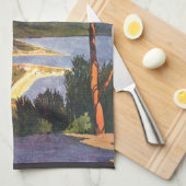 Vintage Travel, Kapstadt, eine Stadt in Südafrika Geschirrtuch (Viertel Falte)