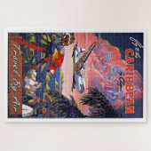Vintage Travel Karibik Puzzle (Horizontal)