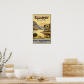 Vintage Travel Killarney Irland Poster (Küche)