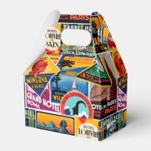 Vintage Travel Labels