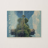 Vintage Travel Loch Ness Scotland Puzzle (Horizontal)