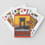 Vintage Travel, Louxor Winter Palace, Ägypten Afri Spielkarten (Rückseite)