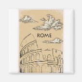 Vintage Travel Magnet (Vorne)