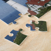 Vintage Travel Maine Lighthouses Collage Date Puzzle (Seite)