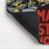 Vintage Travel, Marini Strand Hotel, Rom, Italien Mousepad (Ecke)