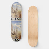 Vintage Travel Milano Mailand Italien Skateboards (Vorderseite)