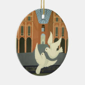 Vintage Travel Milano Orientale Keramik Ornament (Rechts)