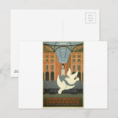 Vintage Travel Milano Orientale Postkarte (Vorne/Hinten)