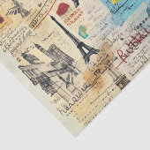 Vintage Travel Motifs Decoupage Seidenpapier (Ausschnitt)