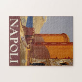 Vintage Travel Napoli Italy Puzzle (Horizontal)