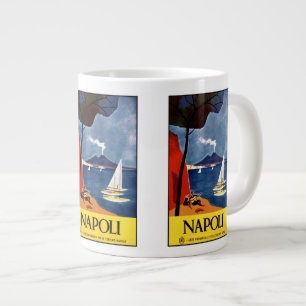 Vintage Travel Neapel Italien Tasse