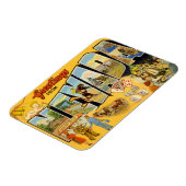 Vintage Travel Nevada Staaten Magnet (Linke Seite)