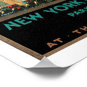 Vintage Travel, New York Central Gebäude Poster (Ecke)