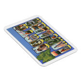 Vintage Travel North Carolina Magnet (Rechte Seite)