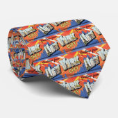 Vintage Travel NYC, Grüße aus New York City Krawatte (Gerollt)