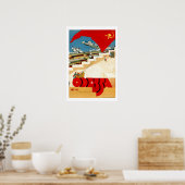 Vintage Travel Odessa Ukraine Sowjetunion Gewerksc Poster (Küche)