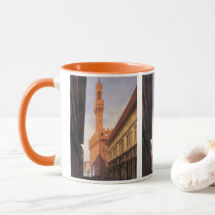 Vintage Travel, Palazzo Vecchio, Florenz, Italien Tasse