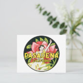 Vintage Travel, Pasadena California, Lady und Rose (Stehend Vorderseite)