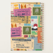 Vintage Travel Planer (Rückseite)