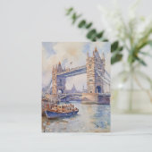 Vintage Travel Postcard London Postkarte (Stehend Vorderseite)