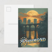 Vintage Travel Postcard - Richmond, Virginia Postkarte (Vorne/Hinten)