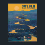 Vintage Travel Postcard - SCHWEDEN Postkarte<br><div class="desc">Postkarten für Vintage Kunst</div>