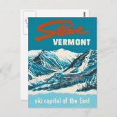 Vintage Travel Postcard - Stowe Vermont Postkarte (Vorne/Hinten)