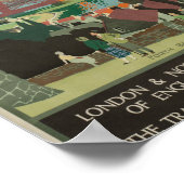 Vintage Travel Poster (Ecke)