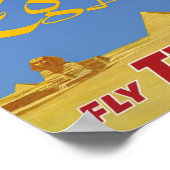 Vintage Travel Poster Ägypten (Ecke)