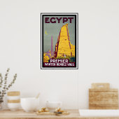 Vintage Travel Poster - Ägypten (Küche)
