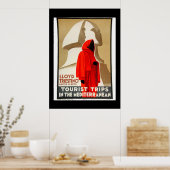 Vintage Travel Poster Ägypten Mittelmeer (Küche)