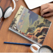 Vintage Travel Poster Australia, anpassbar Planer