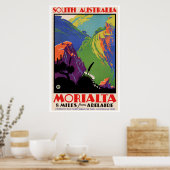 Vintage Travel Poster Australia Morialta (Küche)