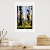 Vintage Travel Poster Australien 2 (Küche)