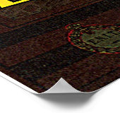 Vintage Travel Poster, Bologna, Italien Poster (Ecke)