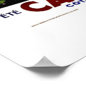 Vintage Travel Poster Cannes Frankreich (Ecke)