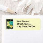 Vintage Travel Poster, Chicago, Illinois (Insitu)