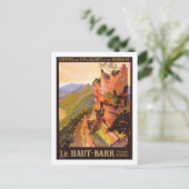 Vintage Travel Poster, Frankreich Postkarte (Stehend Vorderseite)