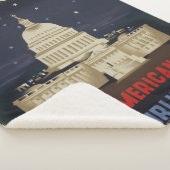 Vintage Travel Poster für American Airlines Sherpadecke (3/4)