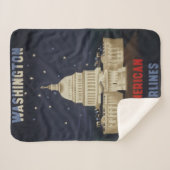 Vintage Travel Poster für American Airlines Sherpadecke (Vorderseite (Horizontal))