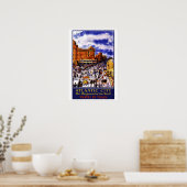 Vintage Travel Poster für Atlantic City Print (Küche)