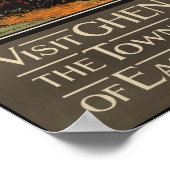 Vintage Travel Poster für Belgien (Ecke)