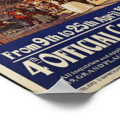 Vintage Travel Poster für Brüssel (Ecke)