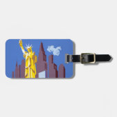 Vintage Travel Poster für Deutschland Airlines Gepäckanhänger (Vorderseite horizontal)