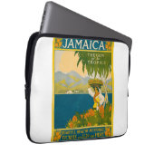 Vintage Travel Poster für Jamaika Laptopschutzhülle (Vorne Rechts)