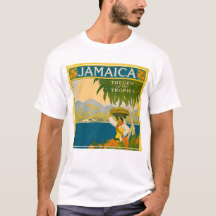 Vintage Travel Poster für Jamaika T-Shirt